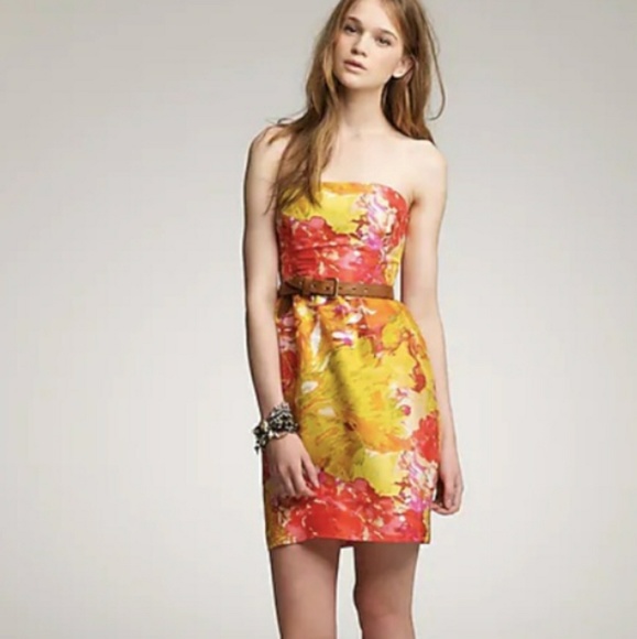 J. Crew Dresses & Skirts - 🌼HOST PICK!🌼 J. Crew Floral Silk Pocket Dress